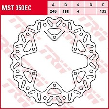 DISQUE DE FREIN ARRIÈRE