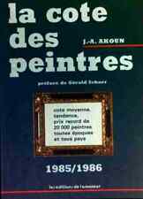 La cote des peintres 1985/1986 - Jacky-Armand Akoun - V134947