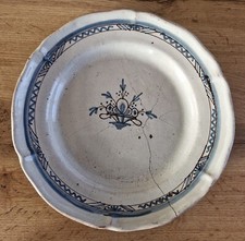Ancienne plat faïence de - en,