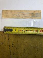 1 autocollant desmo  Ducati blanc cm sans référence année 80