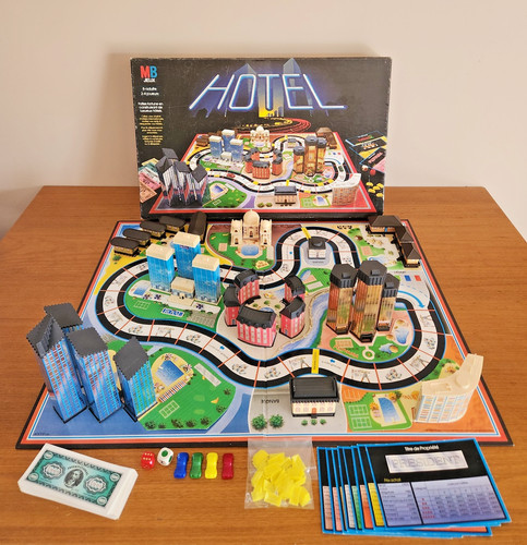Jeu société hotel mb - société,