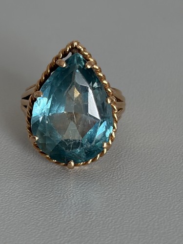7527 bague vintage or - bague,