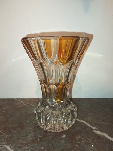 Vase cristal coloré val - val, st