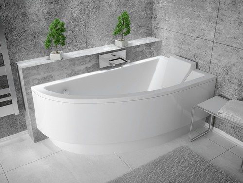 Baignoire bain angle - d'angle, 140x70