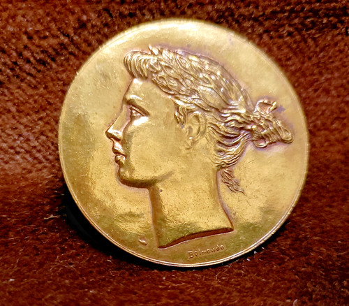 Belmondo old medal - old, medal.ancienne