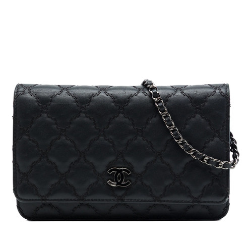 Chanel matelassé cuir de - chanel,