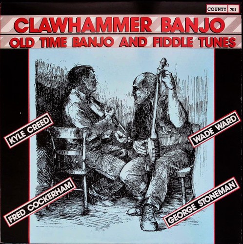 Divers clawhammer banjo - -, (old