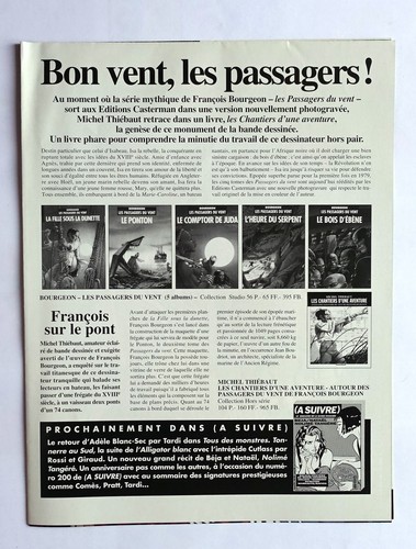 Casterman affiche bon vent - s'affiche,