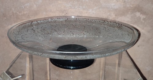 Coupe fruit verre signée - fruit,