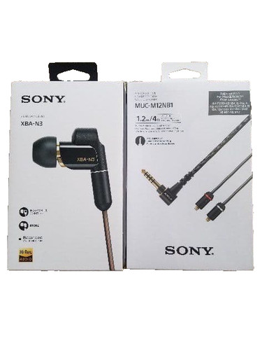 Sony xba earphones - xba-n3,