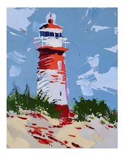 Affiche d'art mural phare