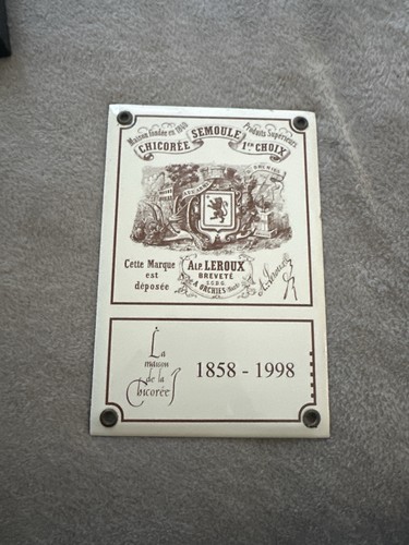 Plaque décorative chicorée - décorative,