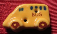 BOUTON ÉMAILLÉ ancien BUS