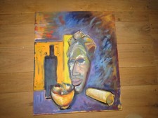 huile sur toile peinture