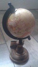 Mini globe terrestre rotatif