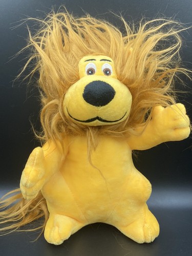 Peluche lion mascotte - lion, banque