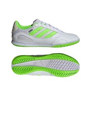  Bottes Chaussures de football Adidas Super Sala III Blanc Vert 