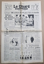 Le CANARD ENCHAINE numéro