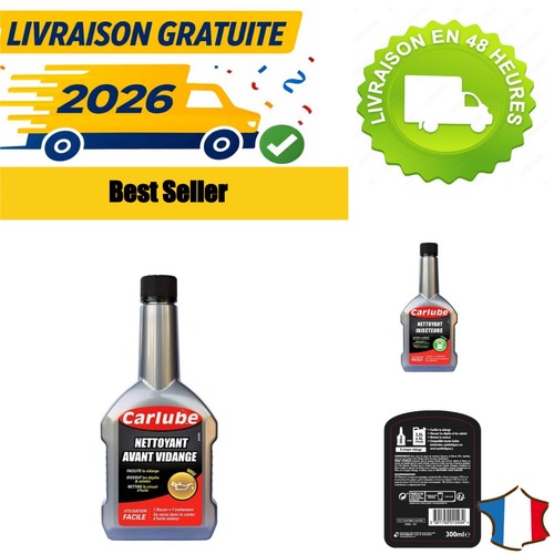 Carlube nettoyant moteur - nettoyant, avant