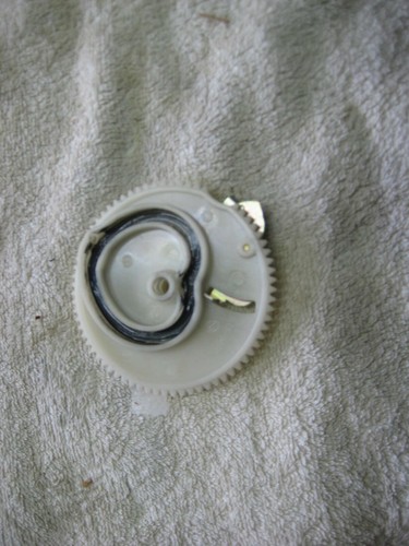 Technics auto stop cam gear