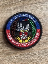 Ecusson Police Nationale - 12eme Compagnie D’intervention Paris