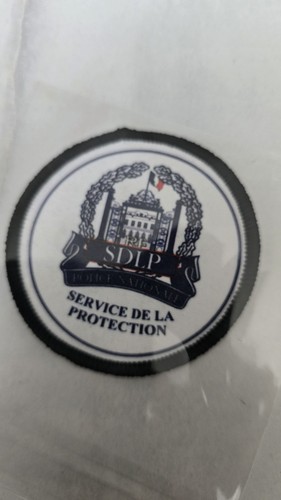 Patch rond 6cm police sdlp - 6cm,