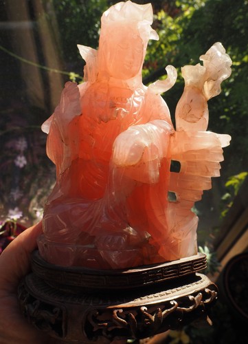 Guanyin chinois sculpté - chinois,
