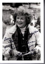 5x7 Autographed Photo BARBARA