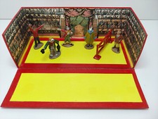 Diorama cirque - Clowns Quiralu (décor avec figurines alu)