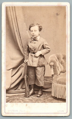 Cdv 1870 petit garçon - 1870,