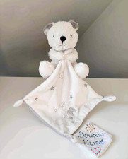 Doudou Plat/Mouchoir Lapin