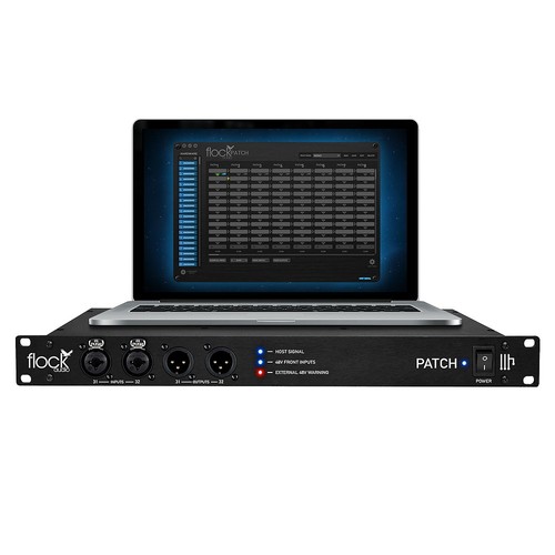 Flock audio patch system demo - patch,
