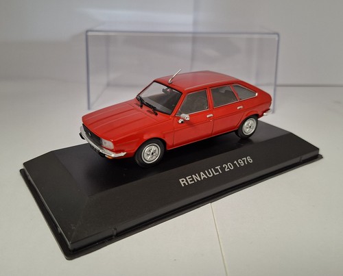Renault 1976 rouge - rouge, 1/43