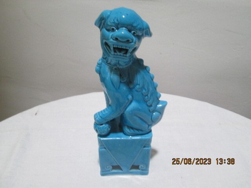Statuette chien porcelaine - chien,