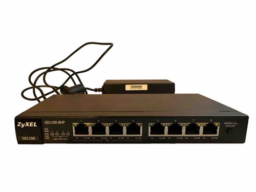 Zyxel 1100 8hp - gs, switch