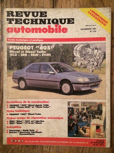Revue technique automobile - revue,