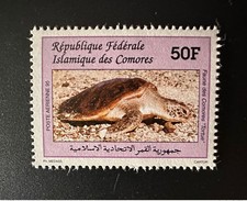 Comores Comoros 1995 Mi. 1124 50F Faune Faune Tortue Turtle Schildkröte MNH**