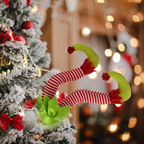 Jambes lutin noël - lutin,