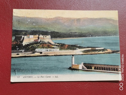 Cpa antibes le fort - -, 06