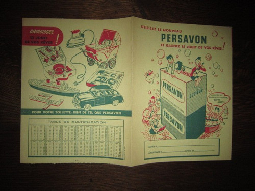 Protege cahier persavon - cahier,