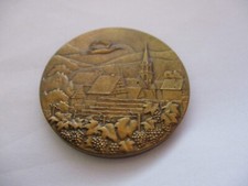 ANCIENNE MEDAILLE EN BRONZE CONSEIL GENERAL DU HAUT RHIN 68