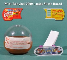 Mini Babybel 2000, mini Skate Board « football » + 1 BPZ et 1 gélule