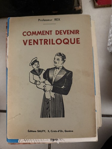 Comment devenir ventriloque - un,