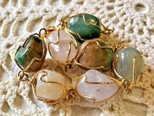 Bracelet perles pierre