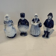 Delft Blue Porcelain Figurines