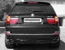 Eisenmann Inox Duplex Échappement Sport BMW X5 E70 4.8 Chaque 2x80 Roulé Oblique