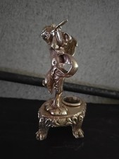 Angelot chérubin porte bougie en laiton