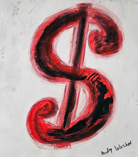 Tableau ancien pop art