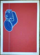 Pol Gachon : Sérigraphie originale Signée Numérotée au crayon