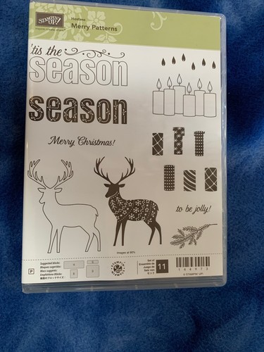 Stampin merry patterns - stampin',
